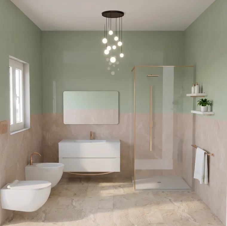 POSA — bagno fotorealistico generato dall'AI, scenario 7